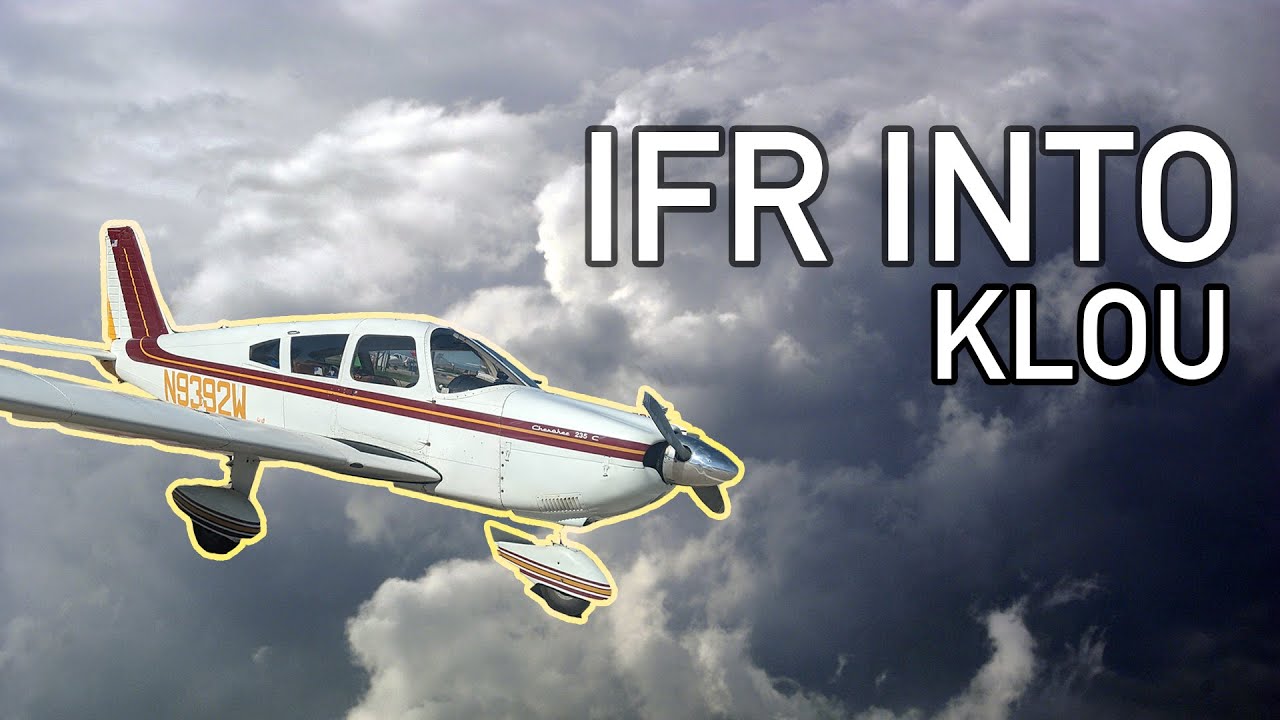 UNCUT IFR Descent to MVFR at KLOU Bowman Field - Full ATC Audio and Foreflight
