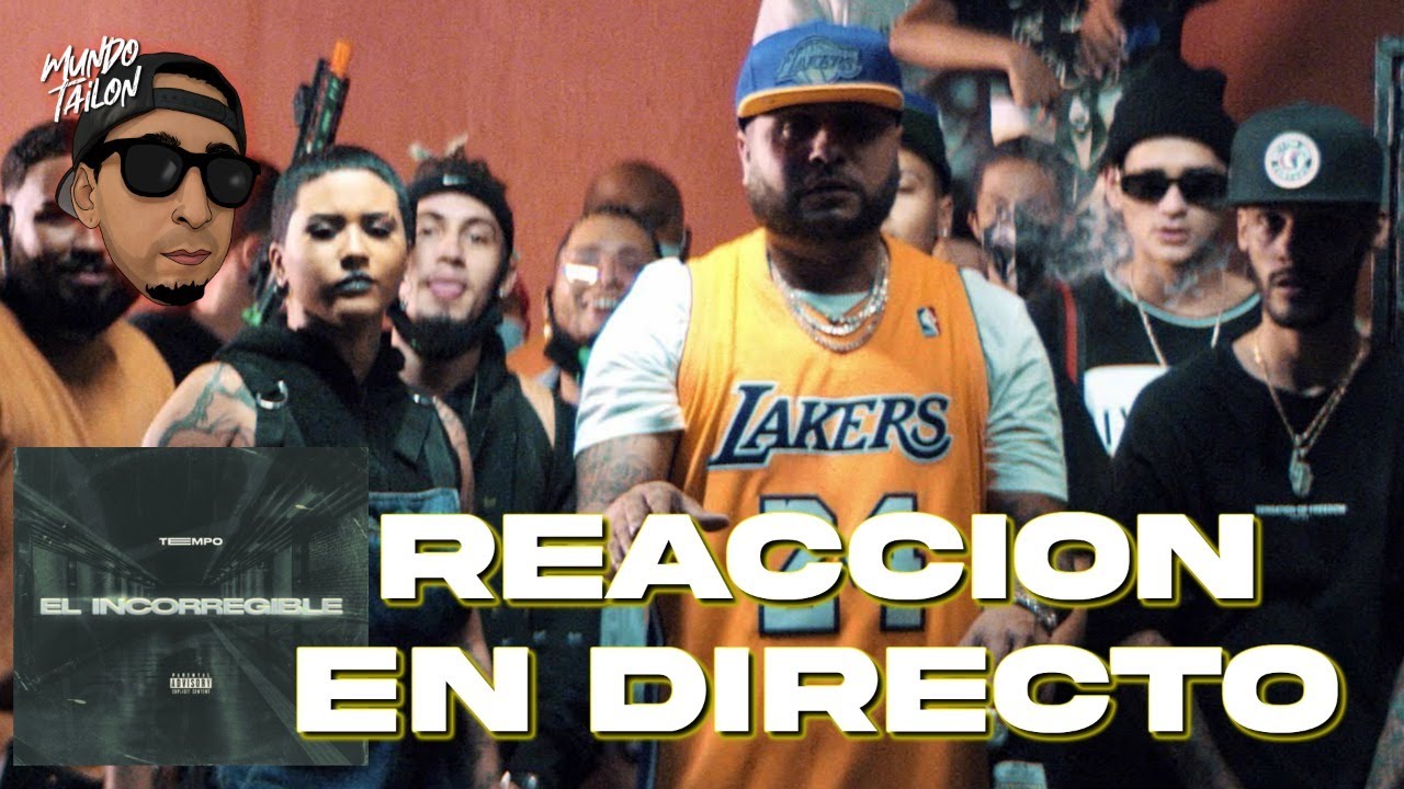 TEMPO - El Incorregible (Video Oficial) - REACCION EN DIRECTO 🔴