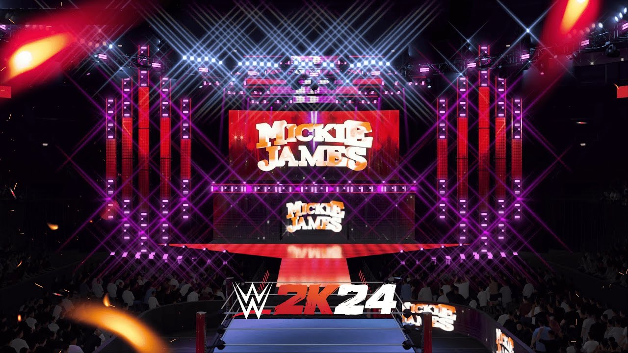 ROAD TO WWE 2K25 | Mickie James GFX 2021 | SHOWCASE #wwe2k24
