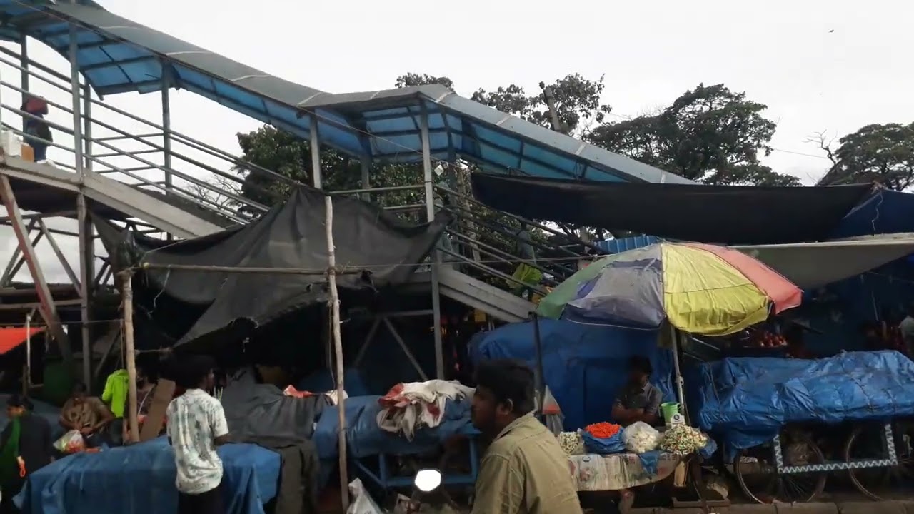 KR Puram market ☆ in bengaluru India