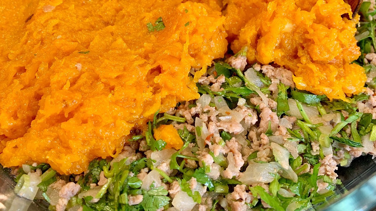 Hachis d'agneau et butternut