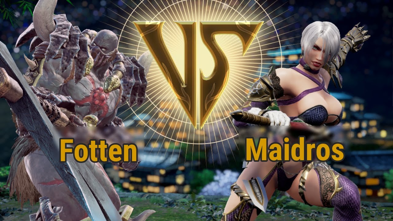 Fotten (Astaroth) VS Maidros (Ivy) | Soulcalibur VI