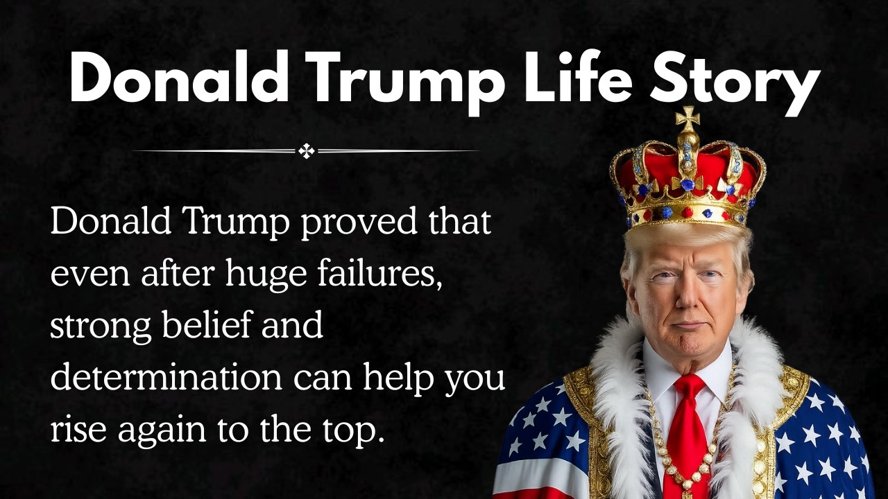 Donald Trump Success Story 🚀 Powerful English Story with Moral