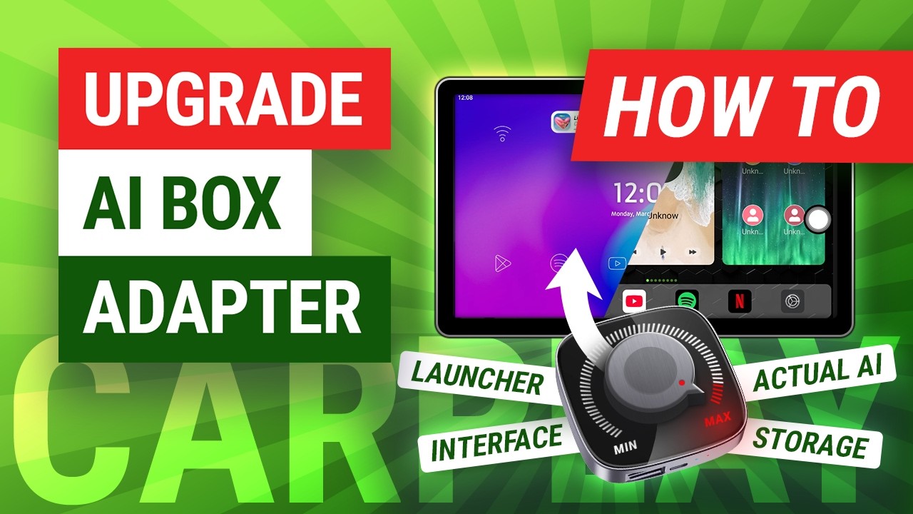How to Upgrade your CarPlay AI Box - New Launcher, AI Assistant, Dev Mode & More Enhancements!