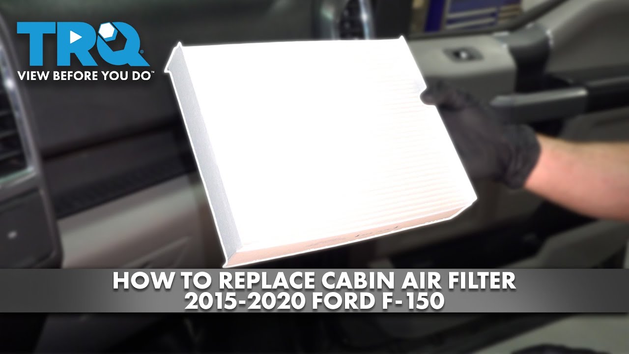 How to Replace Cabin Air Filter 2015-2020 Ford F-150