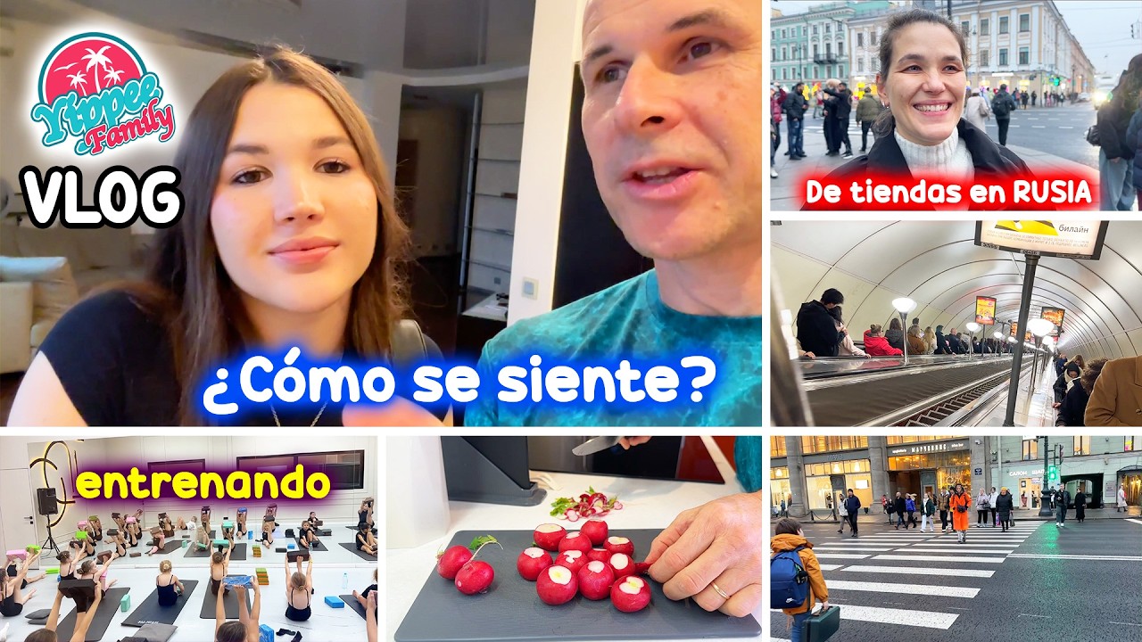 🇷🇺 Así es VIVIR en RUSIA con -15 °C 🥶 + Día complicado con BRACKETS 😢 | Vlog Familiar