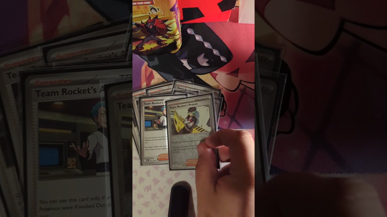 10-1 Team rocket's mewtwo ex deck profile