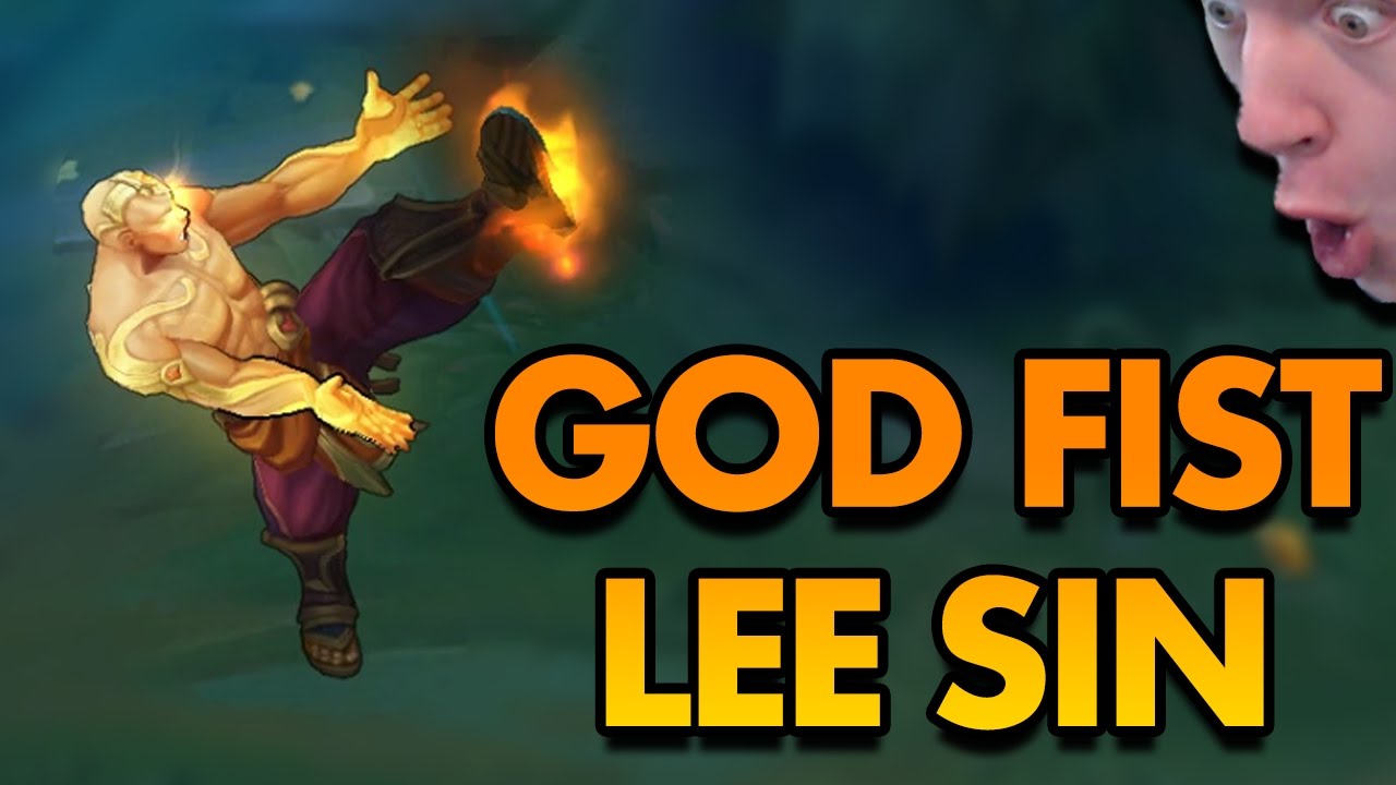 NEW LEE SIN SKIN IS THE BEST LEE SKIN EVER!! (GOD FIST LEE SIN GAMEPLAY) - PBE League of Legends