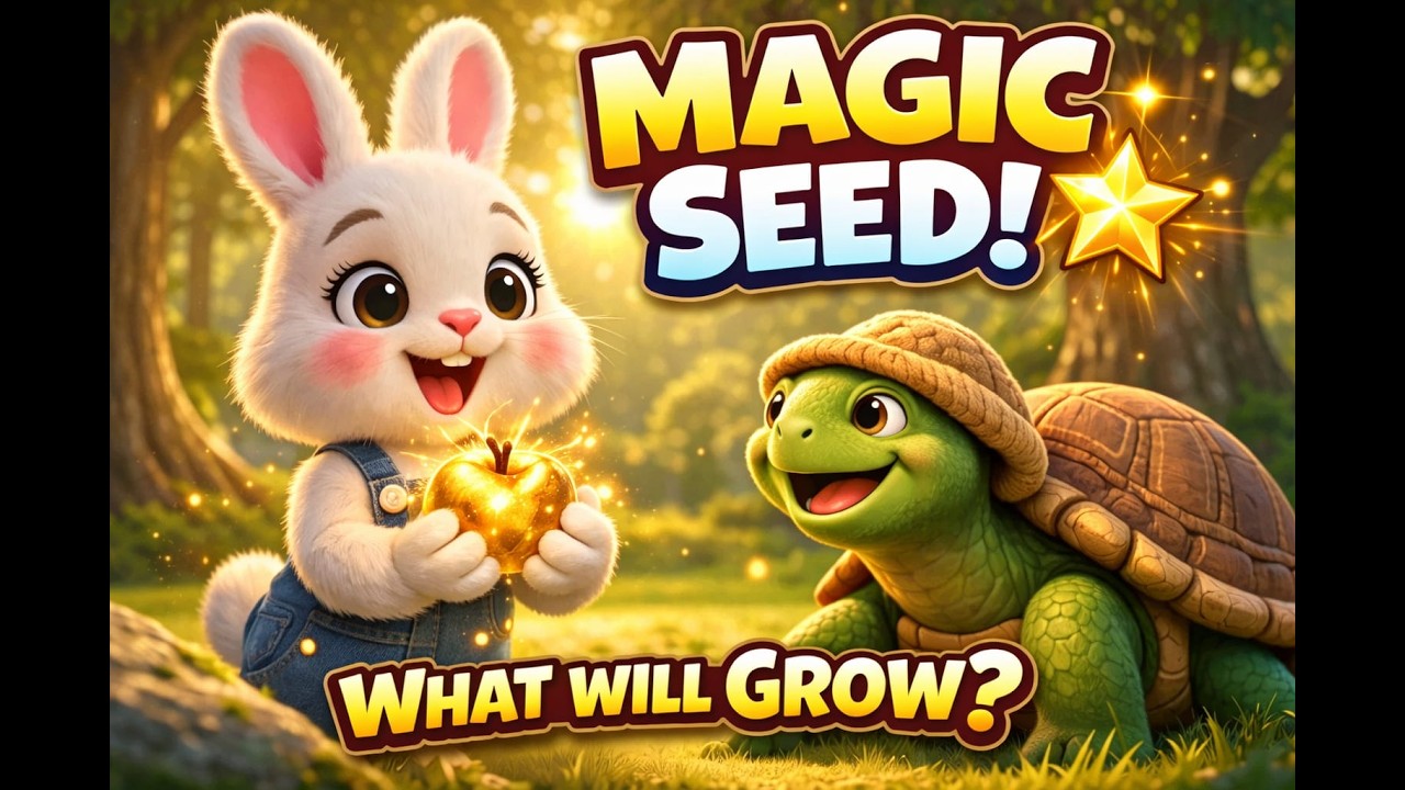 The Magic glowing seed (A Pip & Barnaby Adventure) | Moral  Story