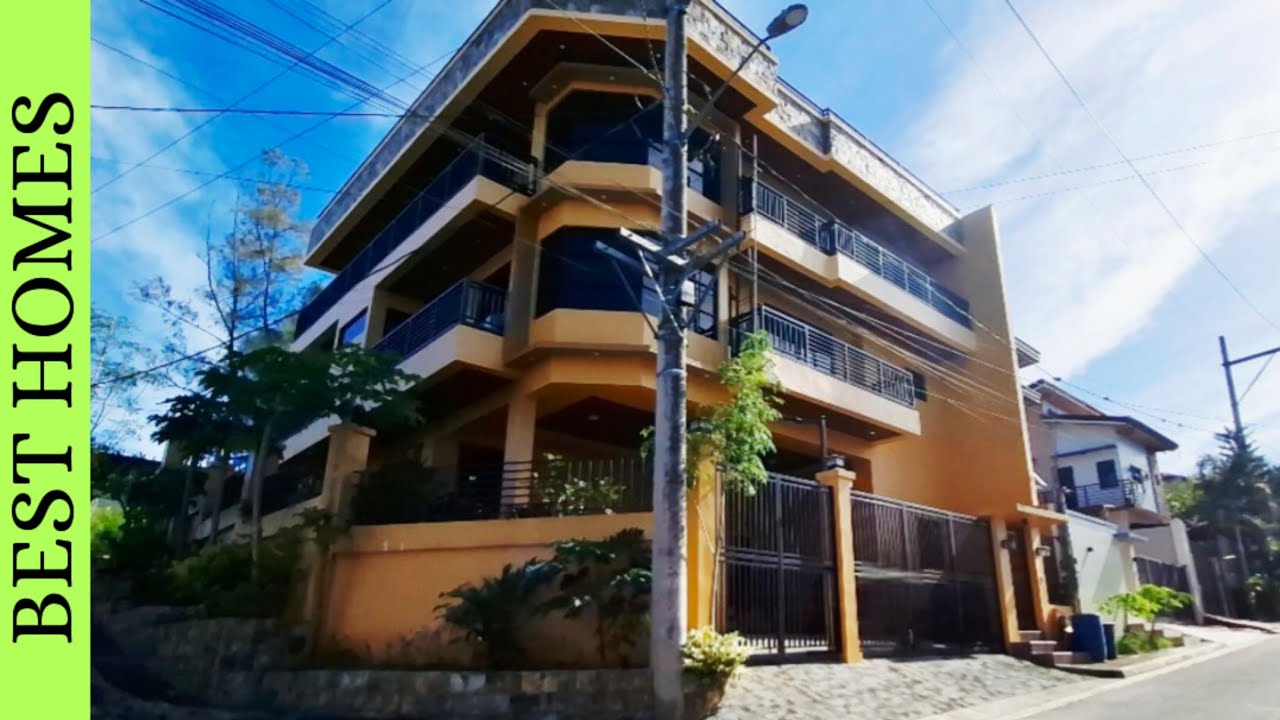 32.5M, 5BR Corner 360° Uninterrupted View Roof Deck, Semi Furnished House for Lot Sale Antipolo City