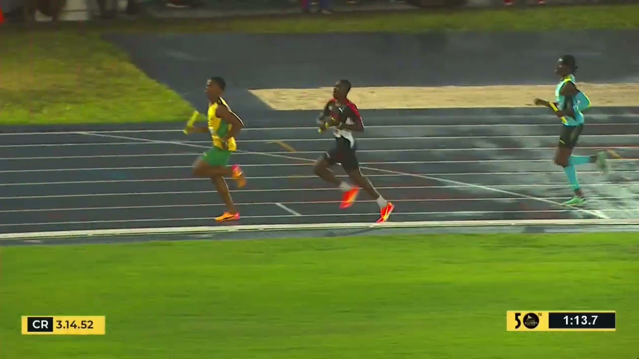 CARIFTA50: 4x400 U-17 Boys Final | SportsMax TV