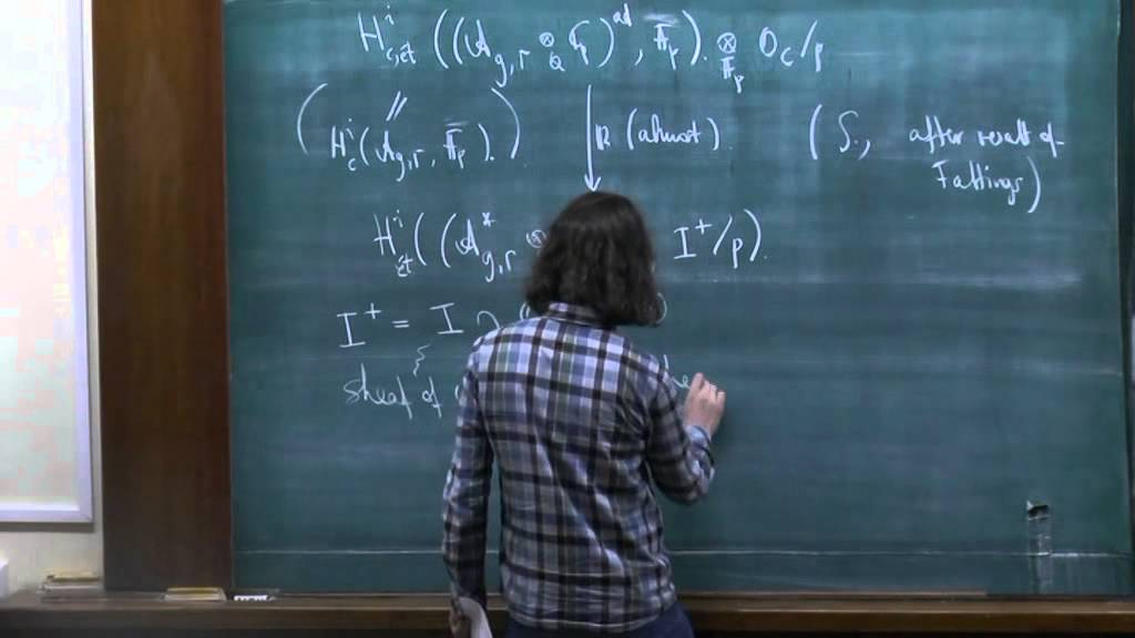 Peter Scholze - Locally symmetric spaces, and Galois representations (4)