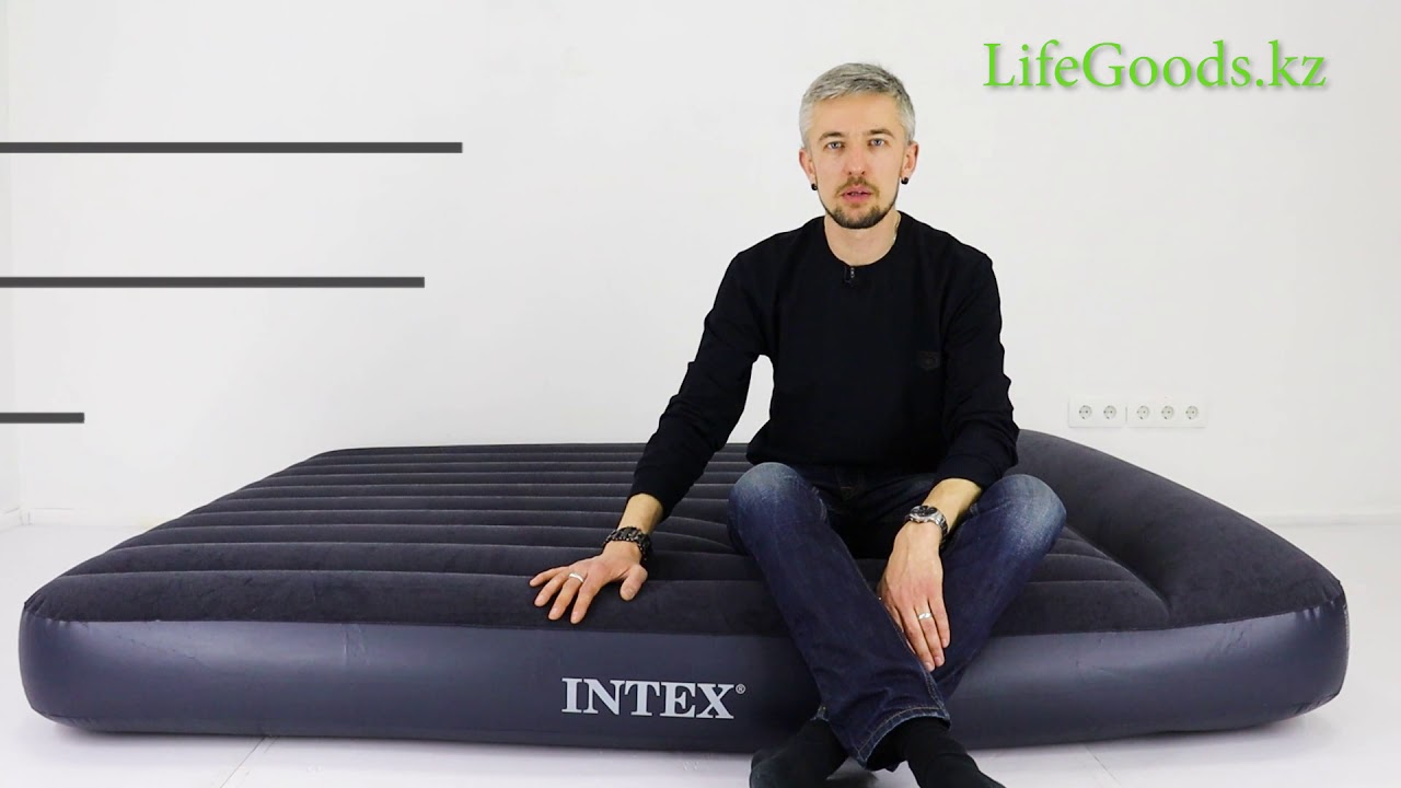 Надувные матрасы Intex (Интекс) 64141, 64142, 64143 и 64144: обзор от Интернет магазина LifeGoods.kz