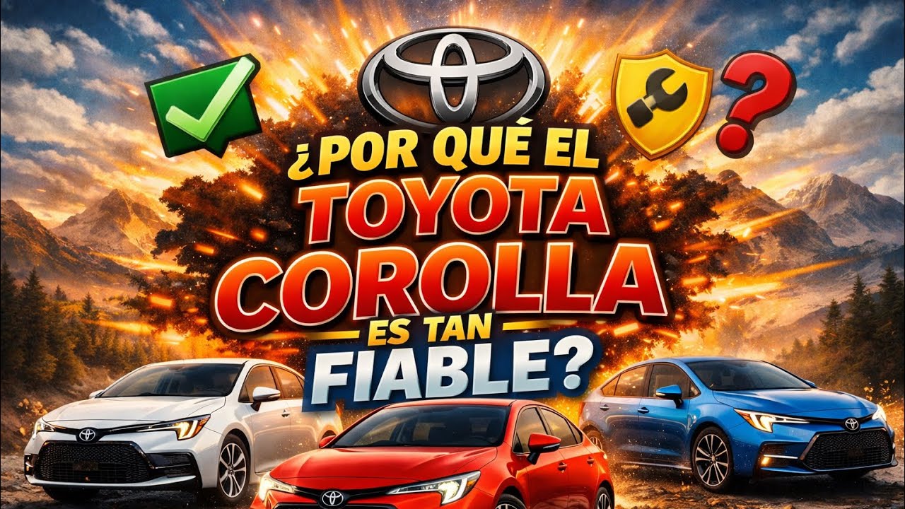 &iquest;Por qu&eacute; el Toyota Corolla es el coche m&aacute;s fiable de todos?
