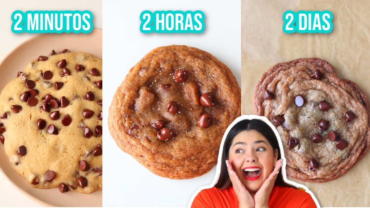 Galletas de TASTY 2 min vs 2 hr vs 2 dias!! | RebeO