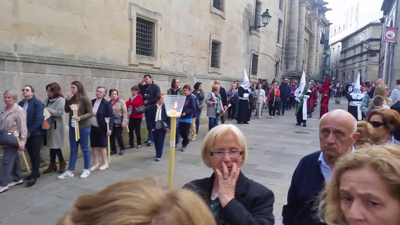 Procesión de la Quinta Angustia Santiago de Compostela Semana Santa 2017