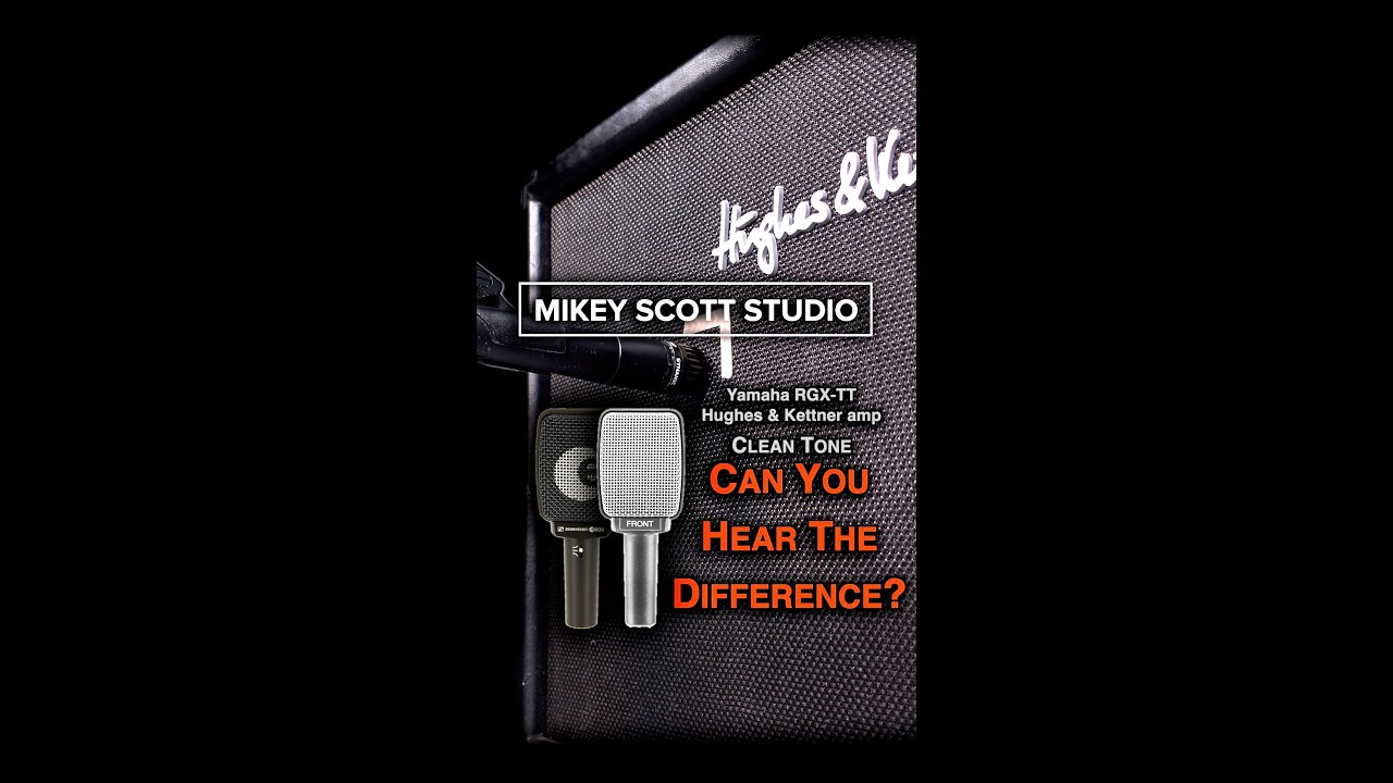 Can You Hear The Difference? Sennheiser e609 vs e906 vs SM57 on Hughes & Kettner Cab &ndash; Clean Tone 🎸