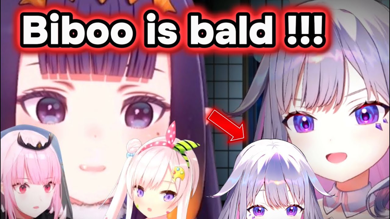 Everyone Just Realized that Biboo is Bald【 Hololive 】