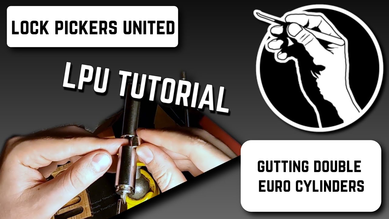 Gutting Double Euro Cylinders