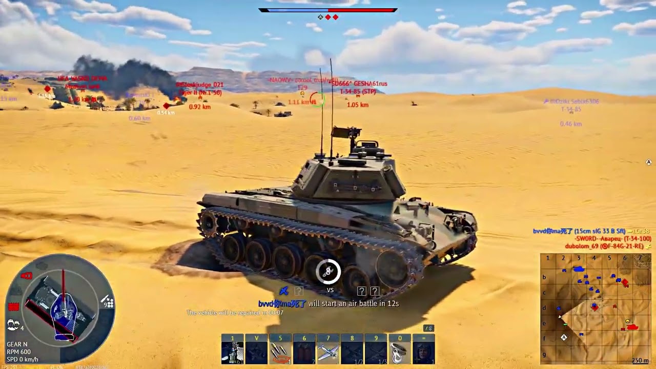 War Thunder Mix Up Wins And Lost 1080p60fps