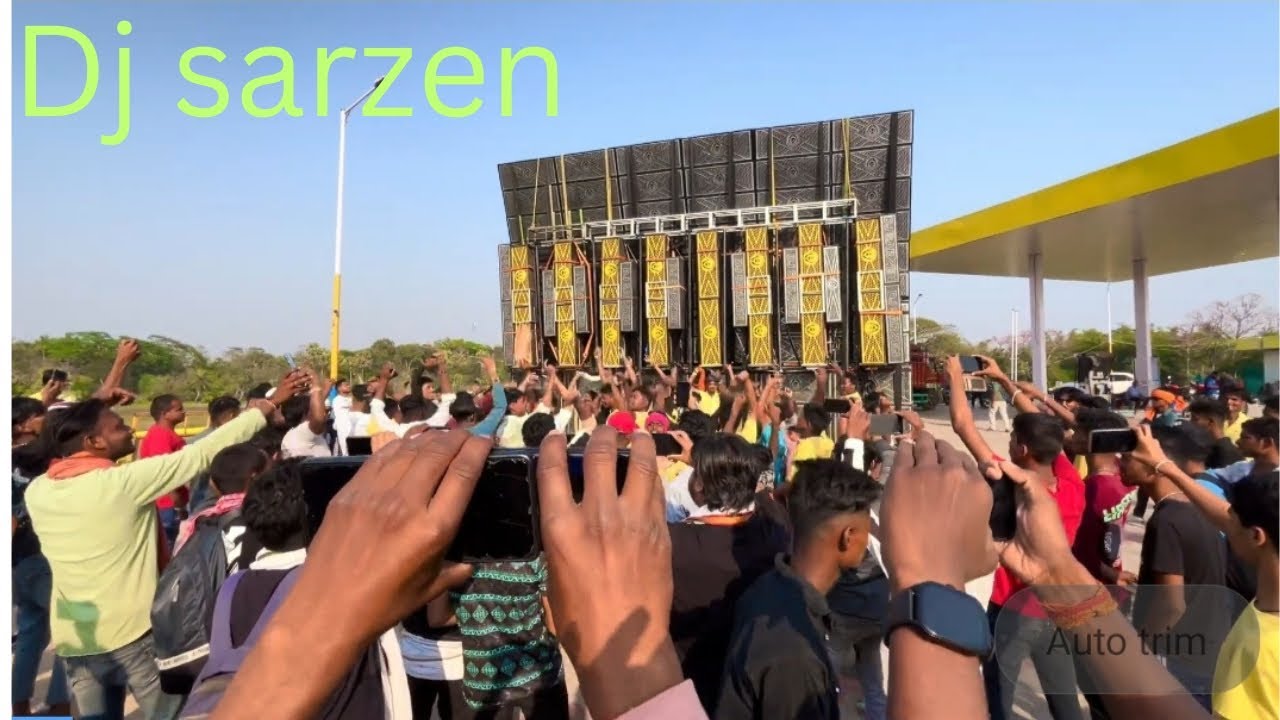Dj sarzen production jharkhand  moto mela bhadrak, odisha special 2025 // first sound test //feel it