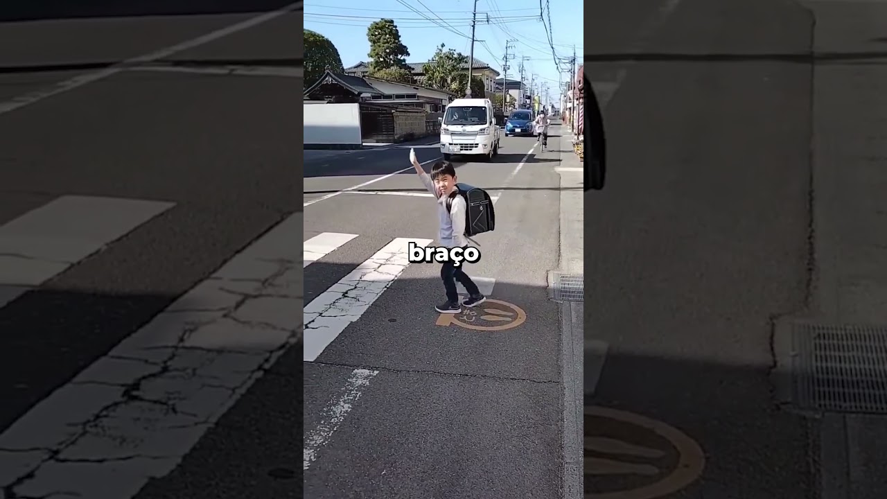 Como As Crian&ccedil;as No Jap&atilde;o Atravessam a Rua 😮 #shorts #curiosidades #interessante