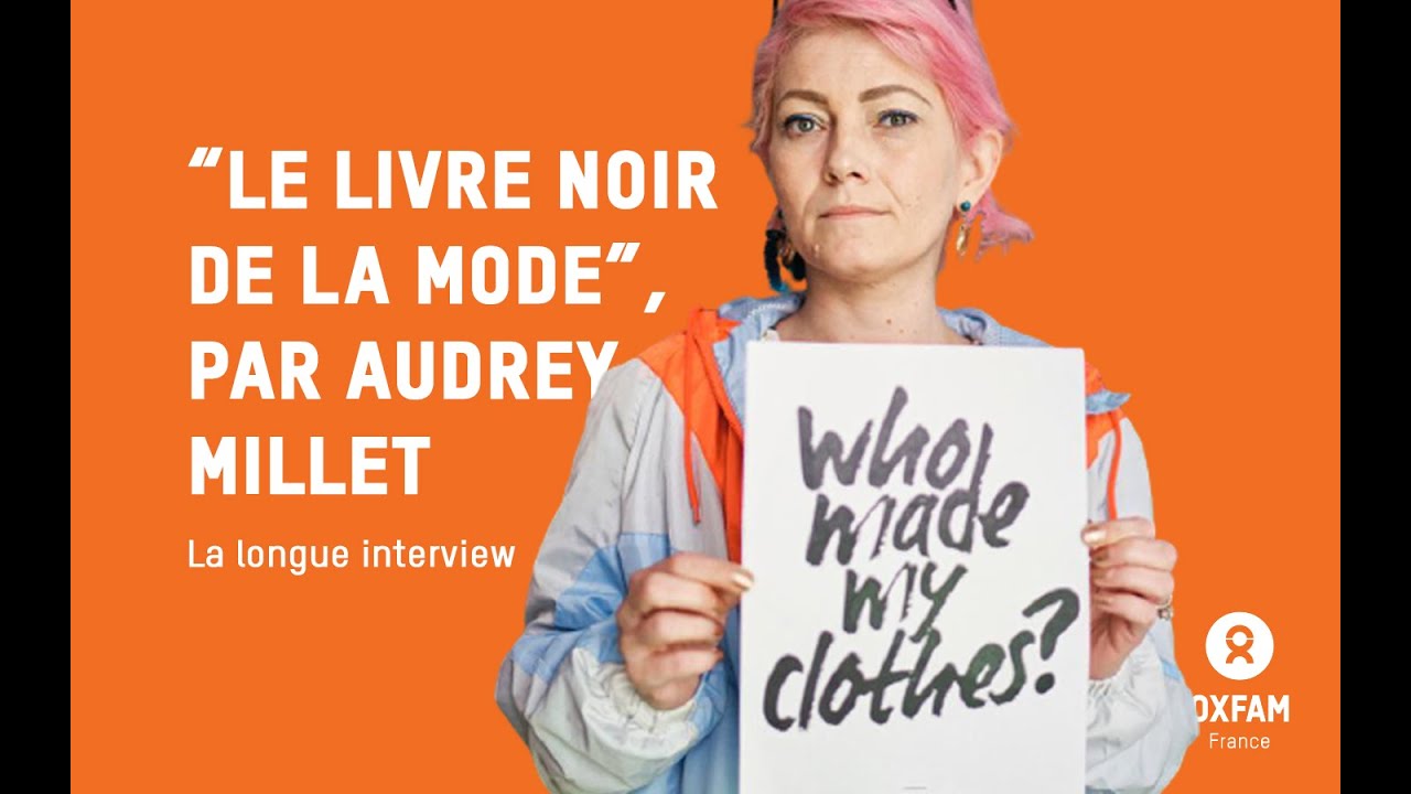 Fast-fashion : Interview d'Audrey Millet, autrice du Livre noir de la mode