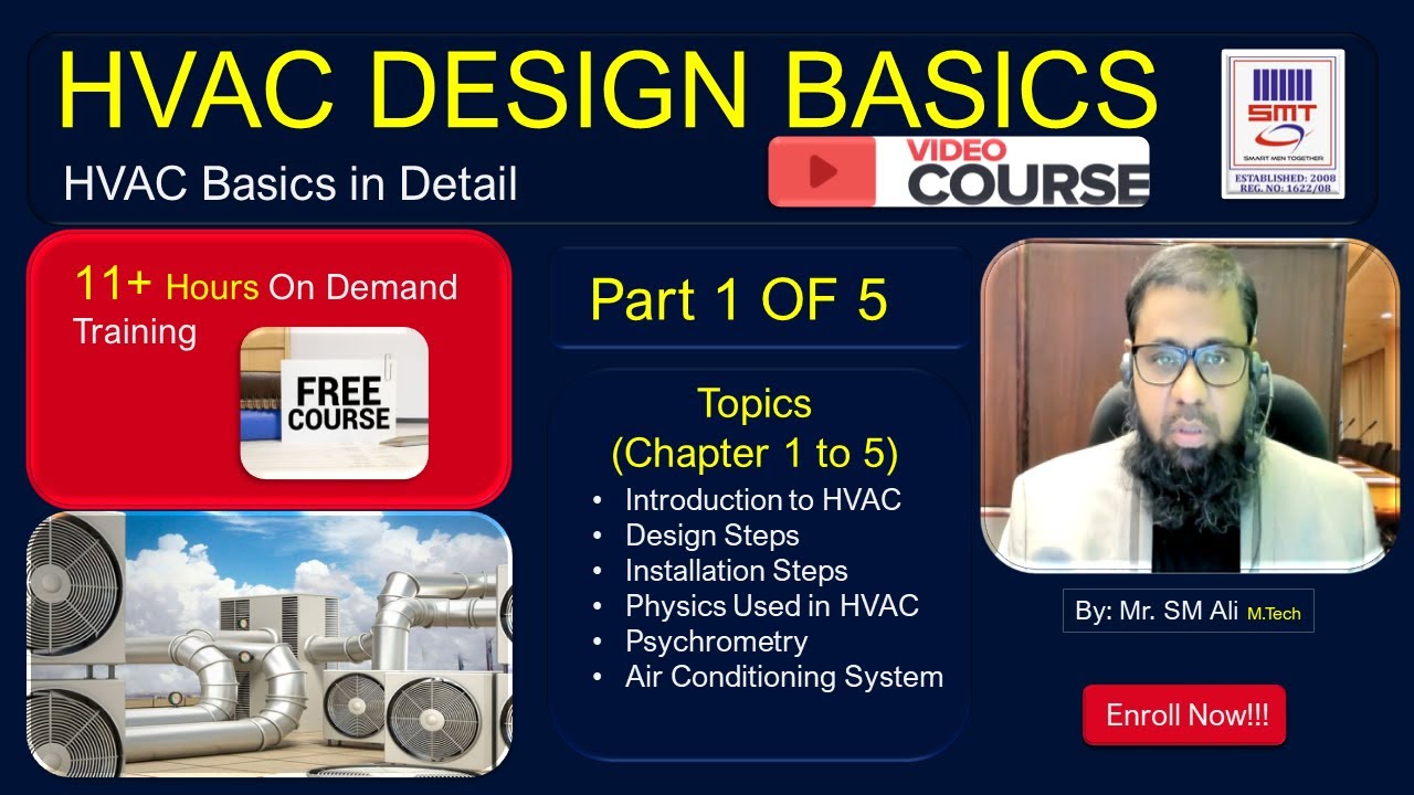 Discover the Essence of HVAC Design:  (2023 Updated,11+ Hours of Expert Instruction)