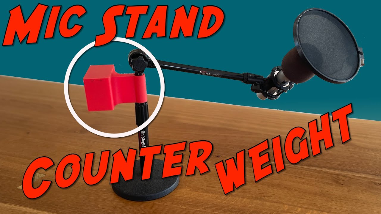 Microphone Stand Counterweight for $3