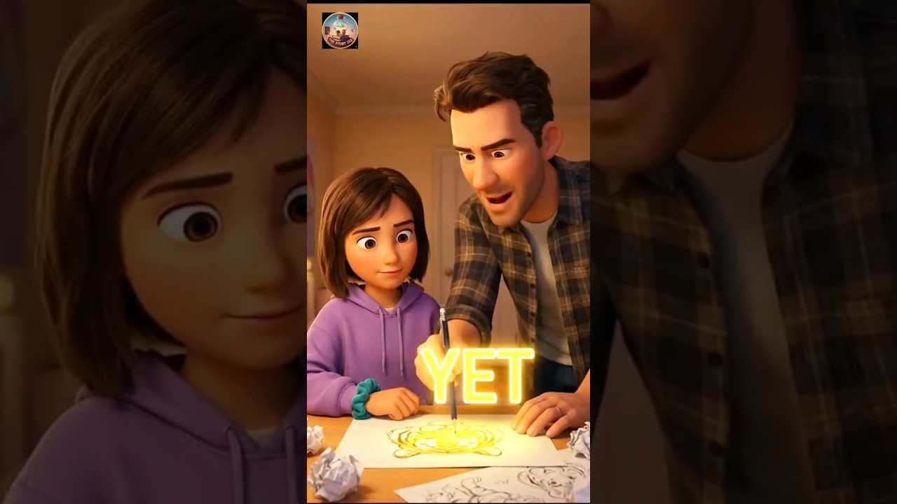 The Power of YET 🎨✨ #GrowthMindset #viral #animation