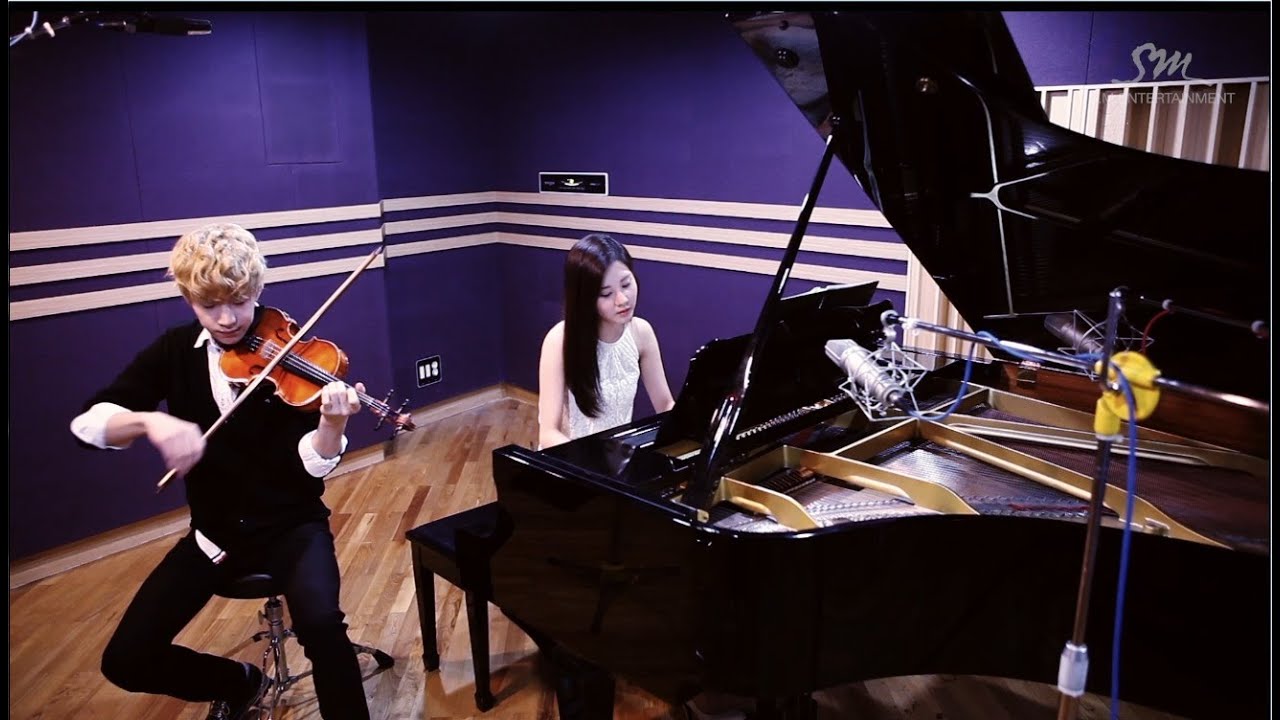 Henry 헨리_Playing 'TRAP' Violin & Piano ver. with SeoHyun 서현 of Girls' Generation