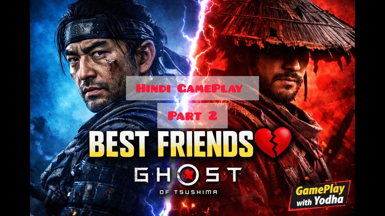 Jin Sakai Meets Ryuzo – Best Friends Before the Betrayal! | Ghost of Tsushima Hindi Gameplay