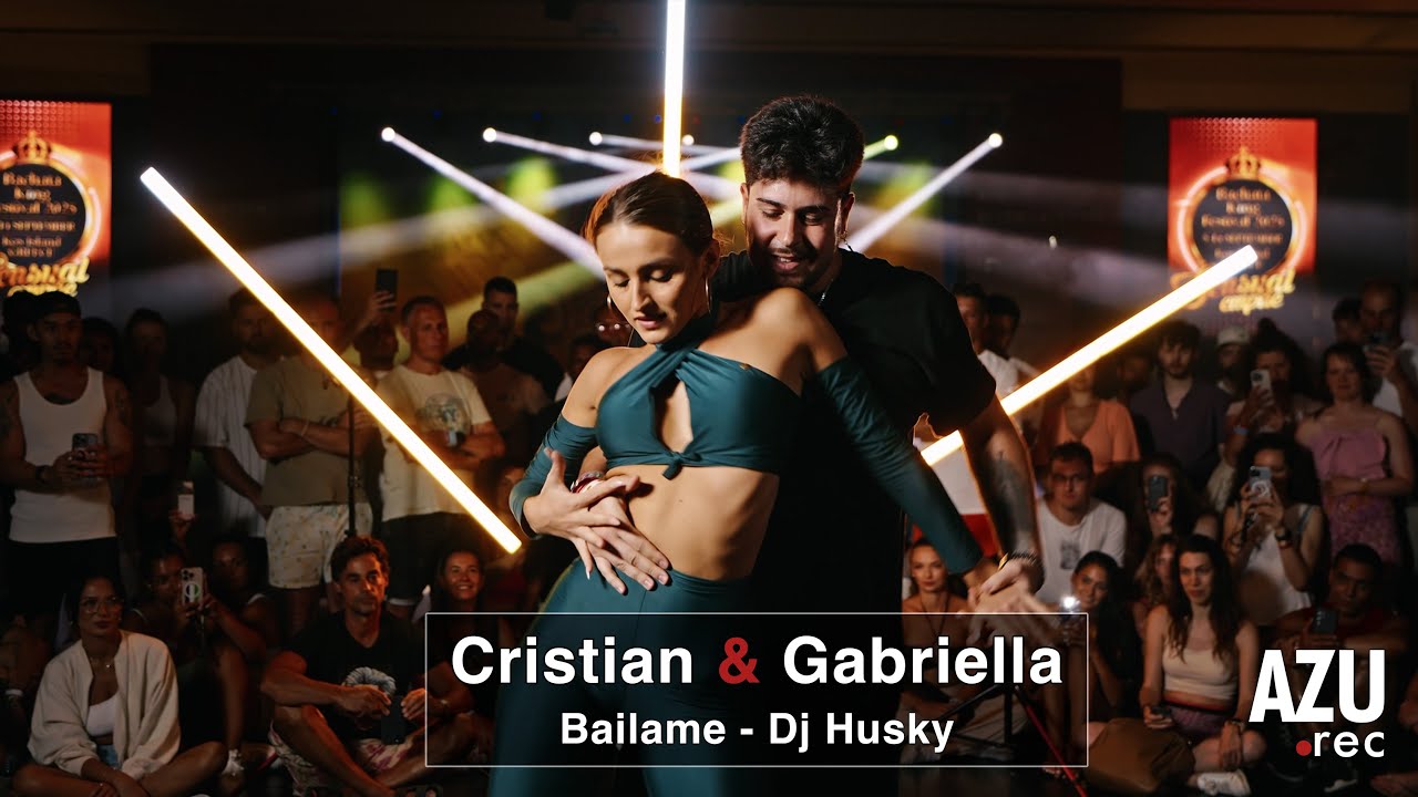 Cristian & Gabriella 💃 Bachata Demo dance 🎵 Bailame - DJ Husky 📍 Bachataking festival 2025