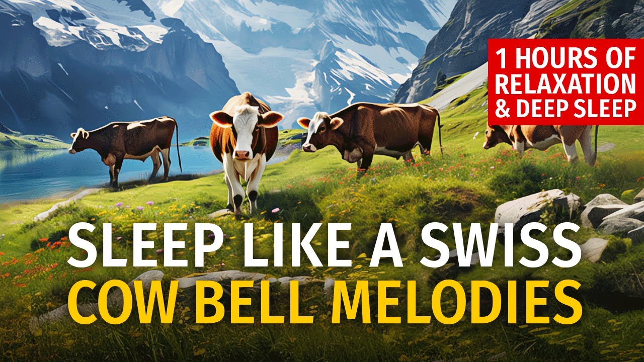 🇨🇭Sleep Like a Swiss: Swiss Cow Bell Sounds for Stress Relief and Relaxation