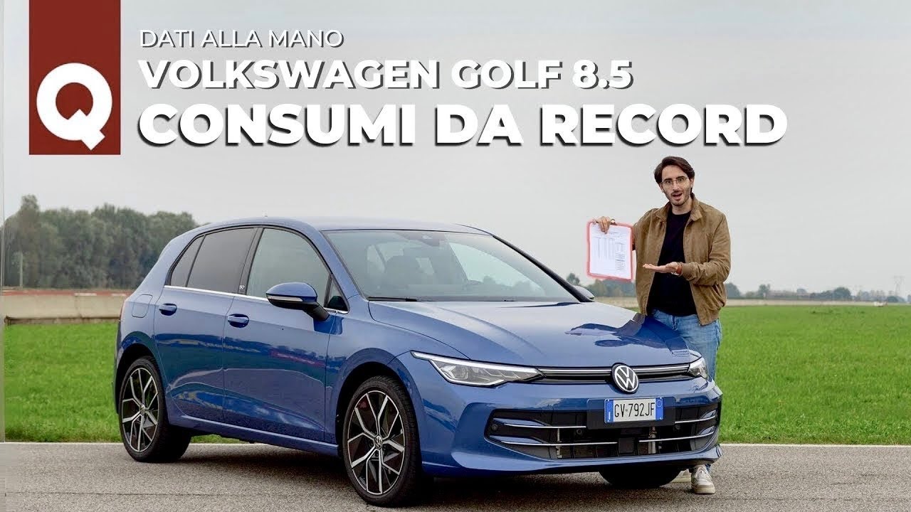 Volkswagen spinge sull'IBRIDO e i consumi CROLLANO | Analisi tecnica della Golf e-Hybrid 2024