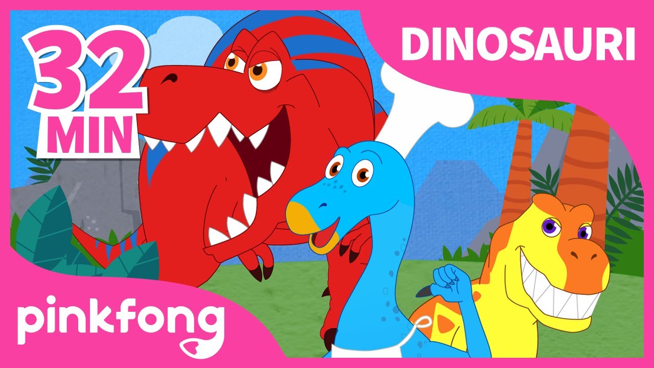 Dinosauri per Bambini | +Compilation | Pinkfong, Bimbo Squalo! Canzoni per Bambini