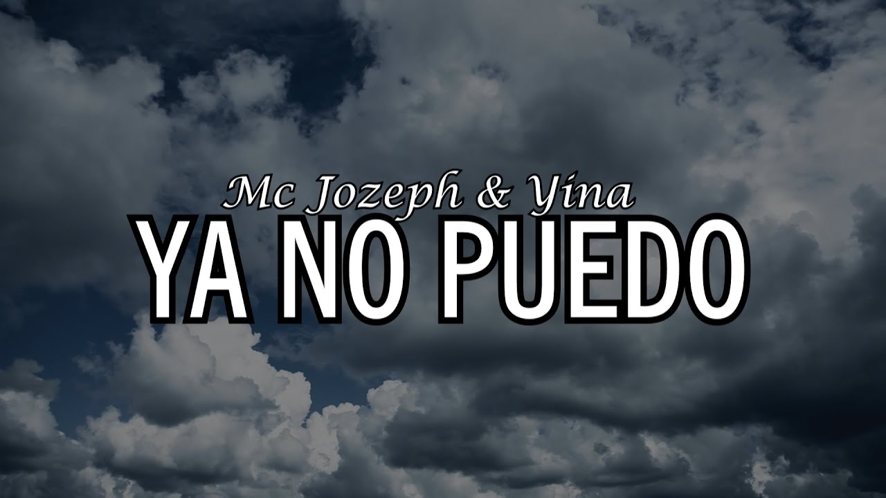 YA NO PUEDO 💔 Mc Jozeph & Yina (Rap Romántico)