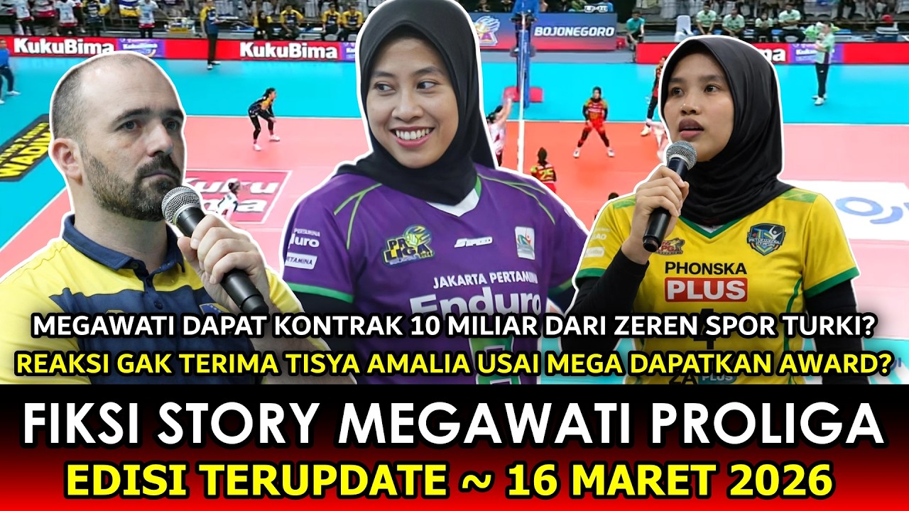 SATU INDONESIA BANGGA 🔵 Megawati Dapat Kontrak Eklusif Klub Turki 10 M~Reaksi Aneh Tisya JPE Really❓