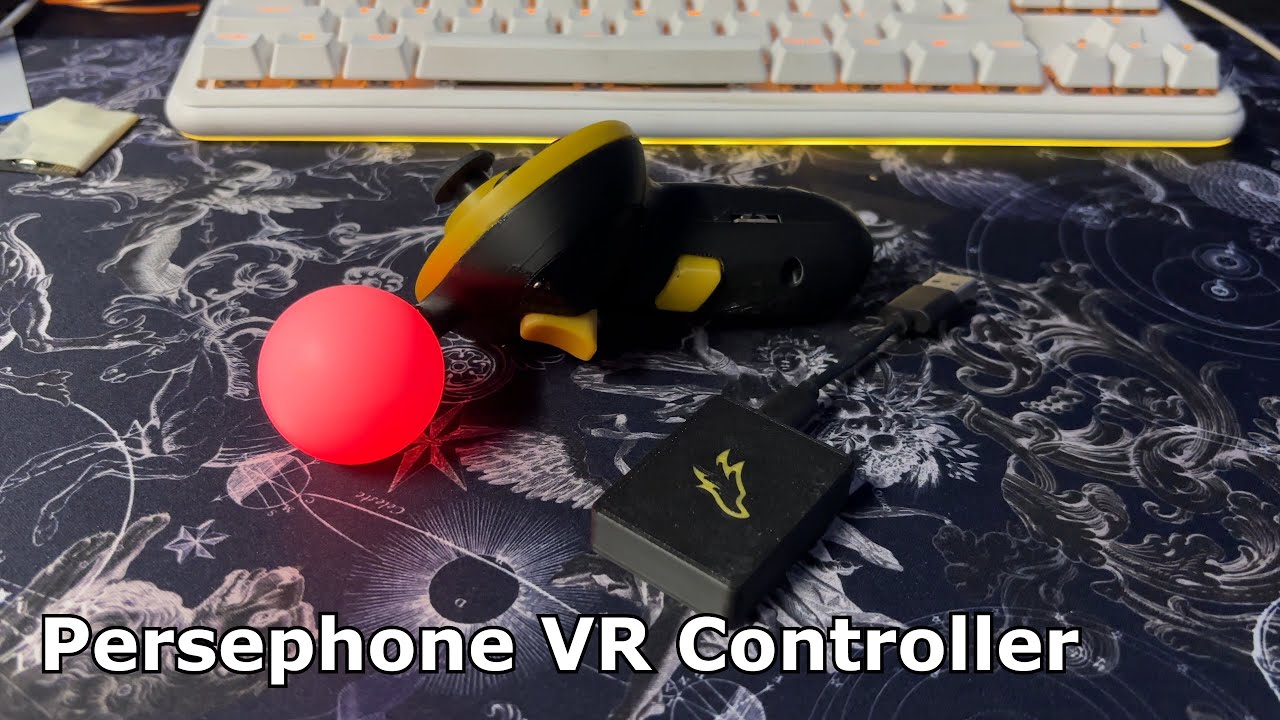 Контроллер Persephone VR | Самодельный контроллер SteamVR 6DoF
