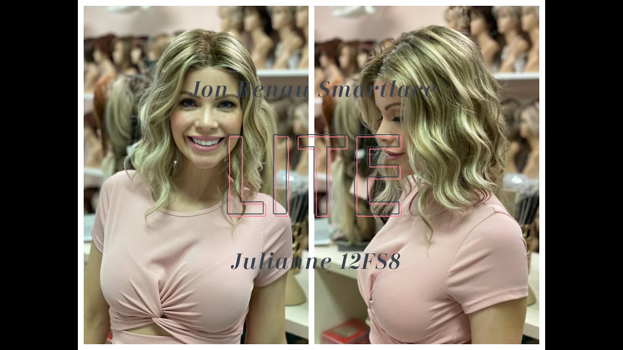 Smartlace LITE Julianne by Jon Renau review by Haley McCoy of Designer Wig Outlet Color 12FS8