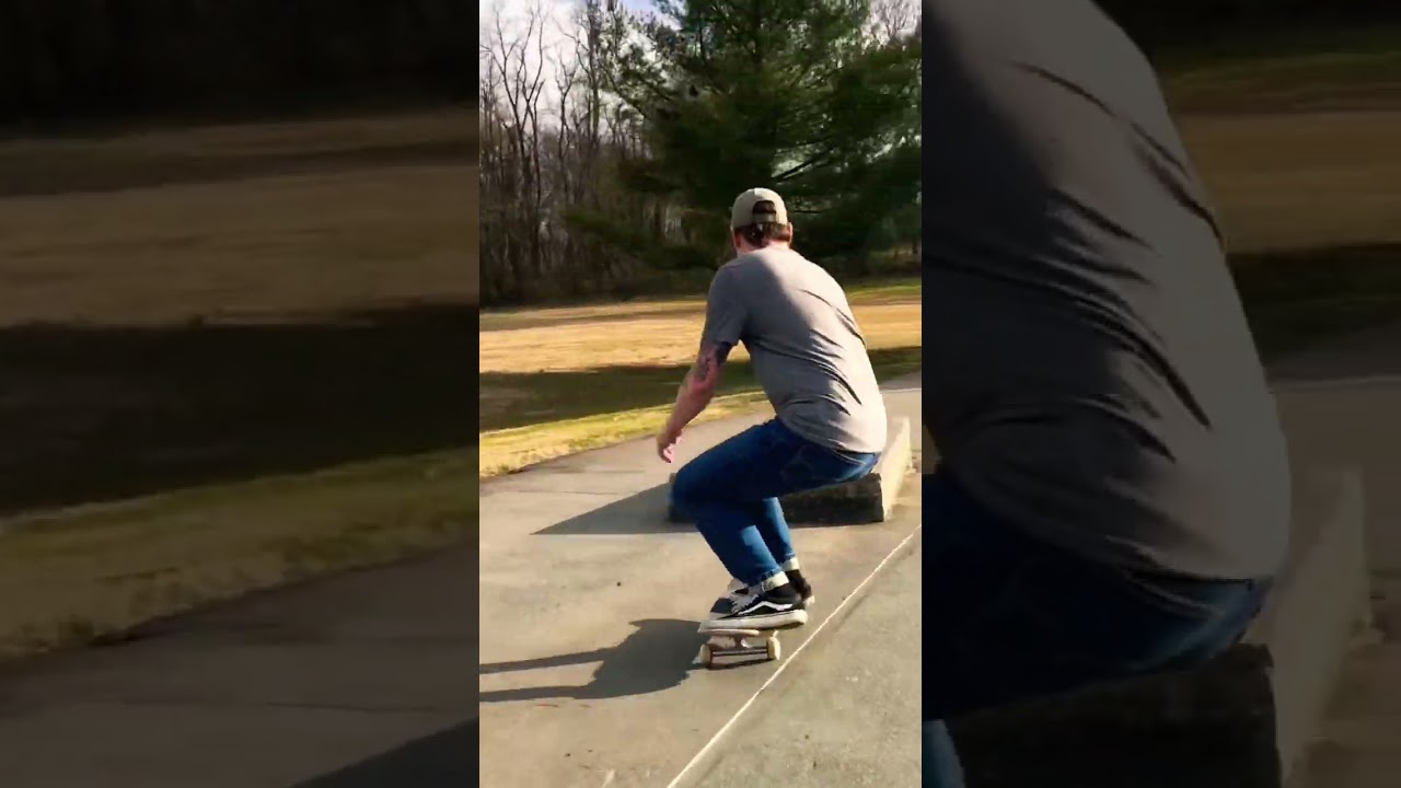 Barry Wagner slappy crook + Bennett grind line at Millersville #skatepark #skateboarding #skate