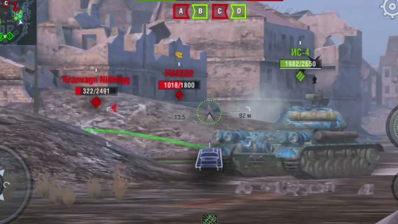 ЗАБЛОЧИЛ 1600 УРОНА, #2022 #dzen #worldoftanks #tanki #blitz #wot #boom #tactic #military