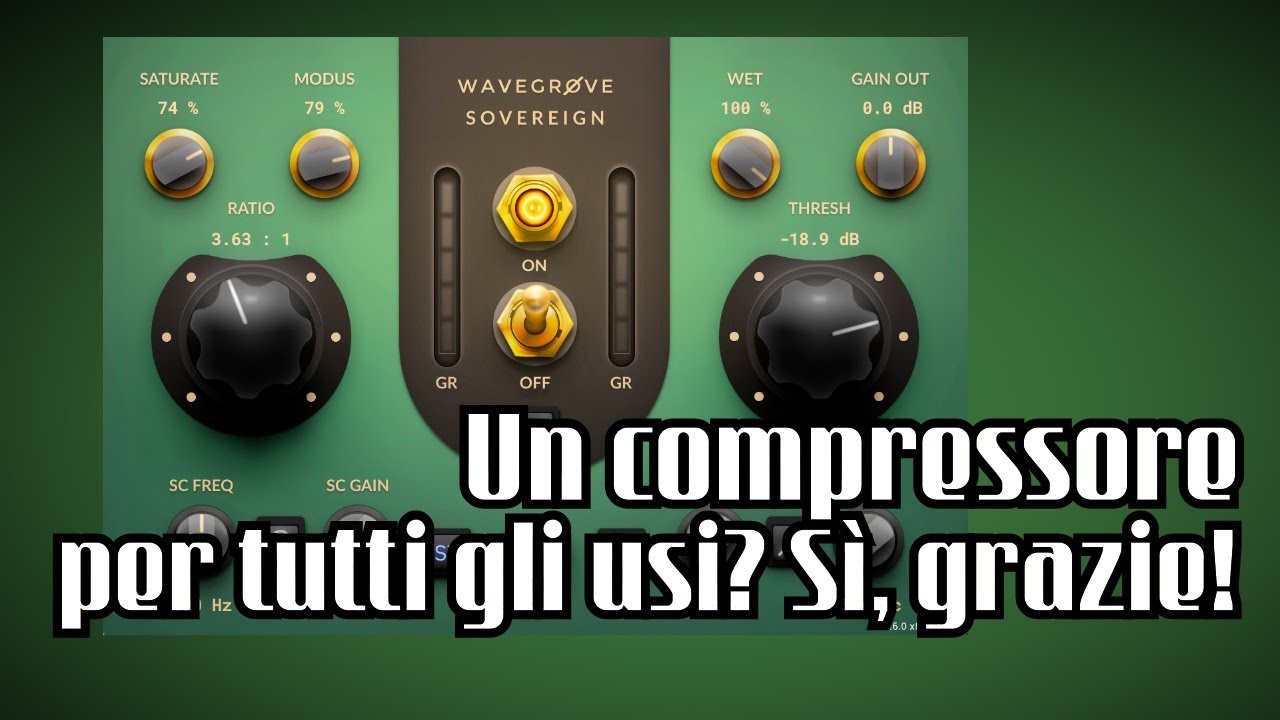 Wavegrove Sovereign: un compressore estremamente versatile... quasi gratis