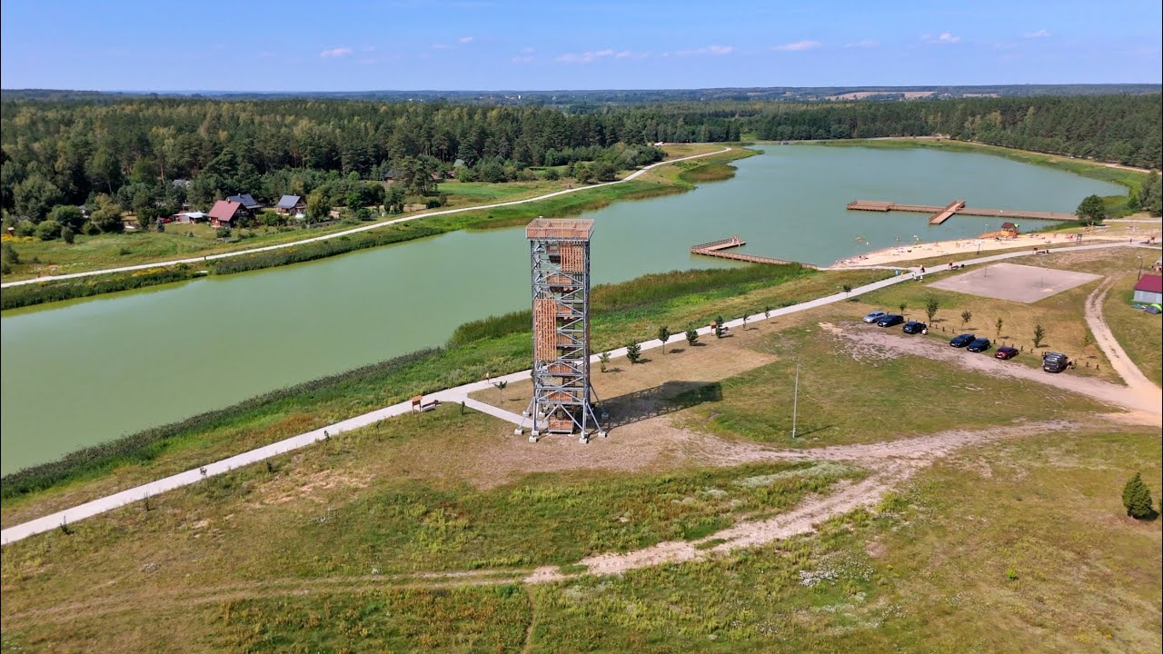 Zalew REPCZYCE na rzece Nurzec gmina Kleszczele w sierpniu 2025 r. #repczyce #zalew #drone #dji