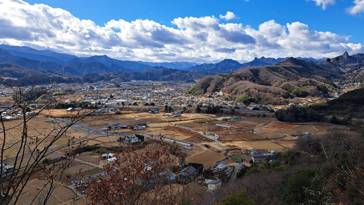 富岡アルプス#お気楽隊 #お気楽山登り #50代からのお気楽山登り #ハイキング #大展望 #宮崎城址#宮崎公園#神成城址