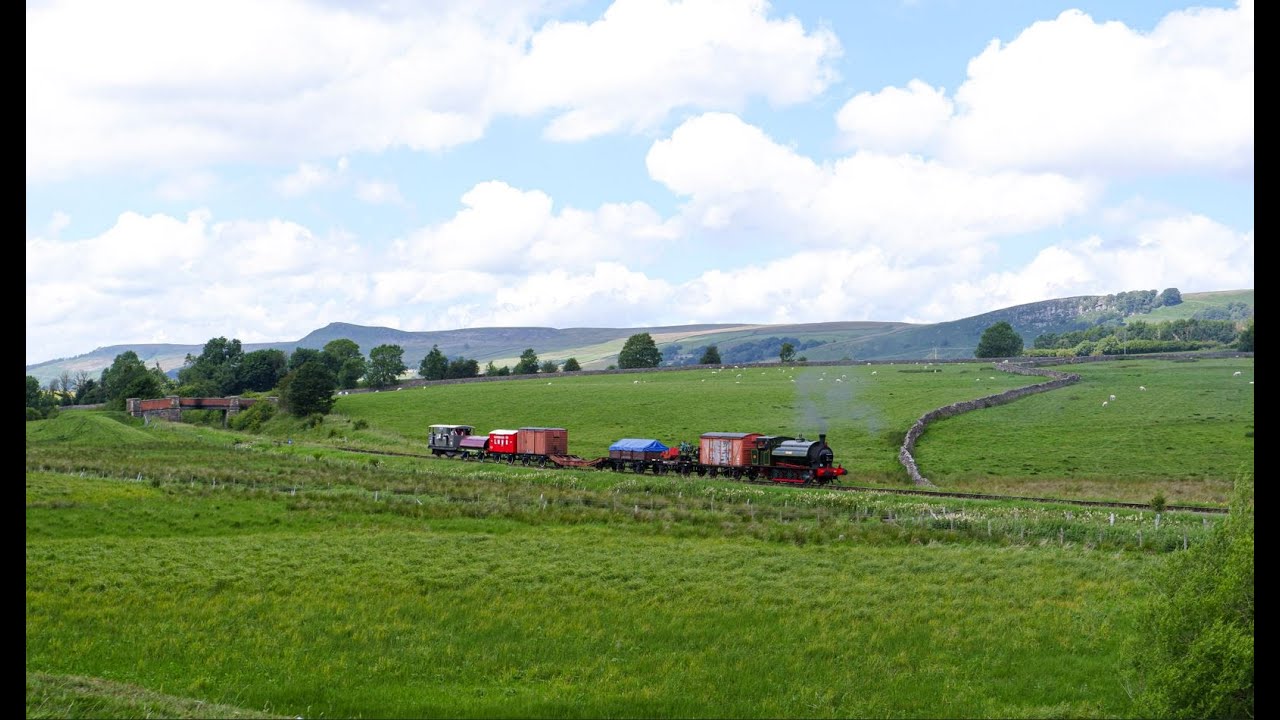 Industrial Galore. Embsay & Bolton Abbey Railway Hunslet Gala. 28th-29th June 2025