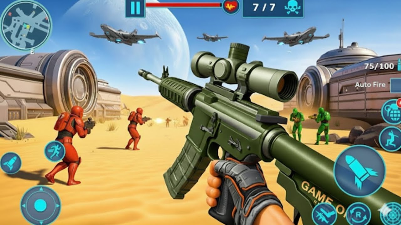 WW2 Shooter: Pacific War Zoneយុទ្ធសាស្ត្រ