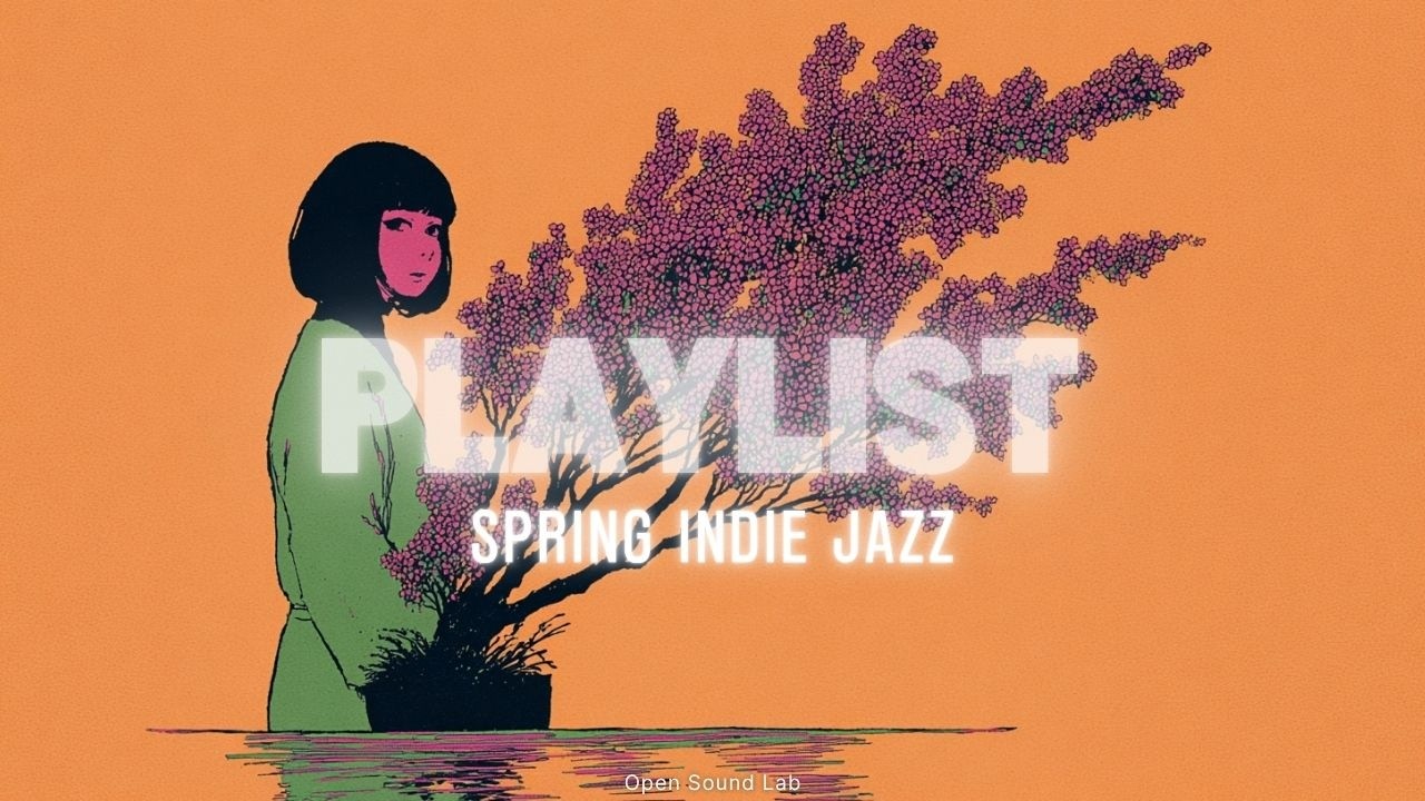🌸 Soft Spring Indie Jazz | Relaxing K-Indie Café Music