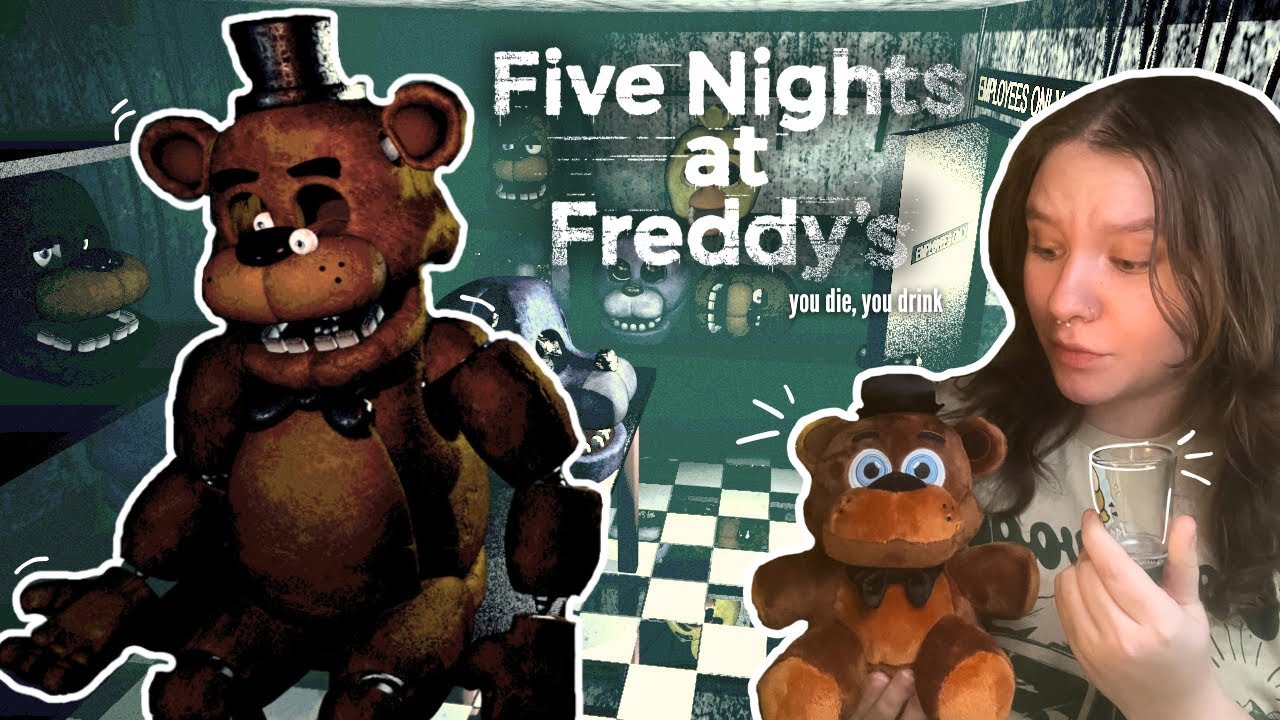 FNAF, но каждый раз, когда я умираю, я пью.