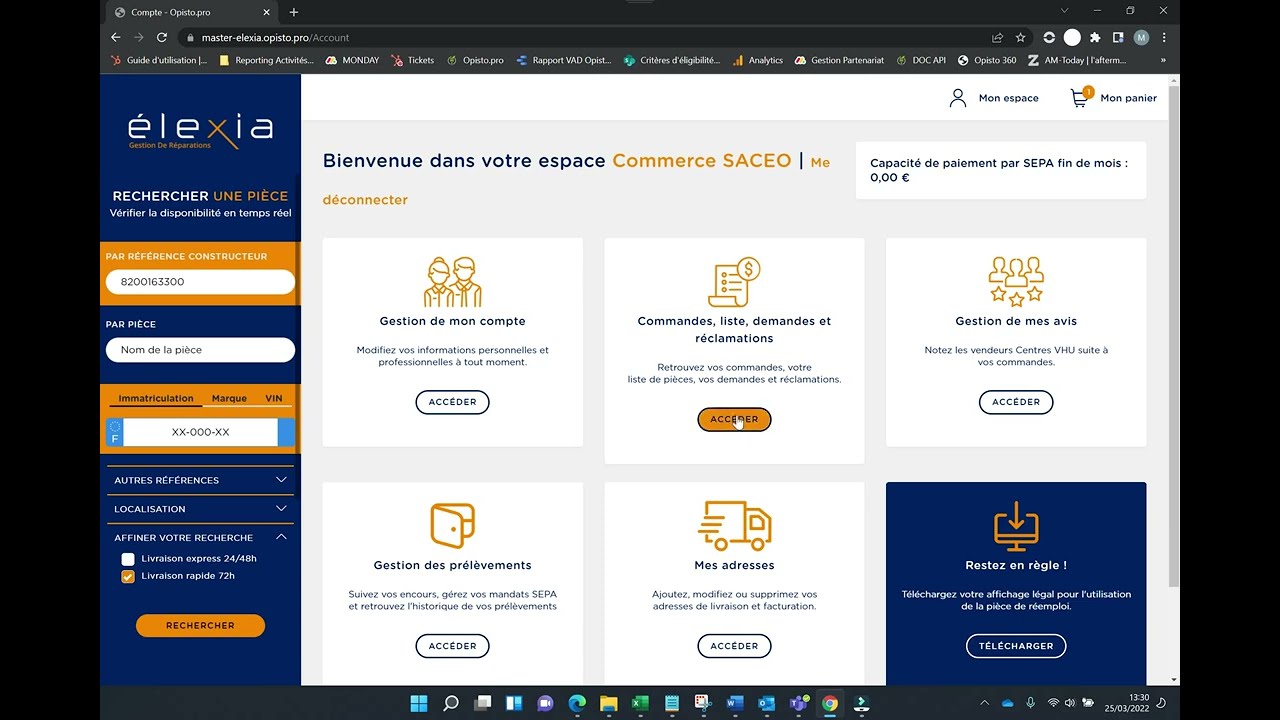 Tutoriel utilisation de la plateforme elexia.opisto.pro